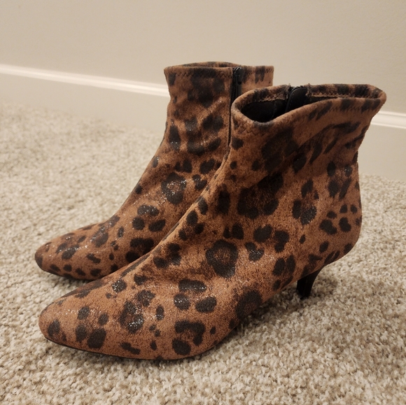 Animal print booties - Picture 6 of 12